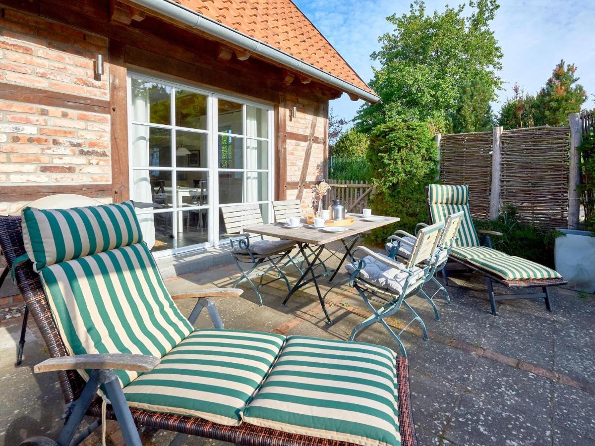 Fachwerkhaeuser Seedorf - Haushaelfte "Sophie Charlott" Mit Kamin Und Terrasse Екстер'єр фото