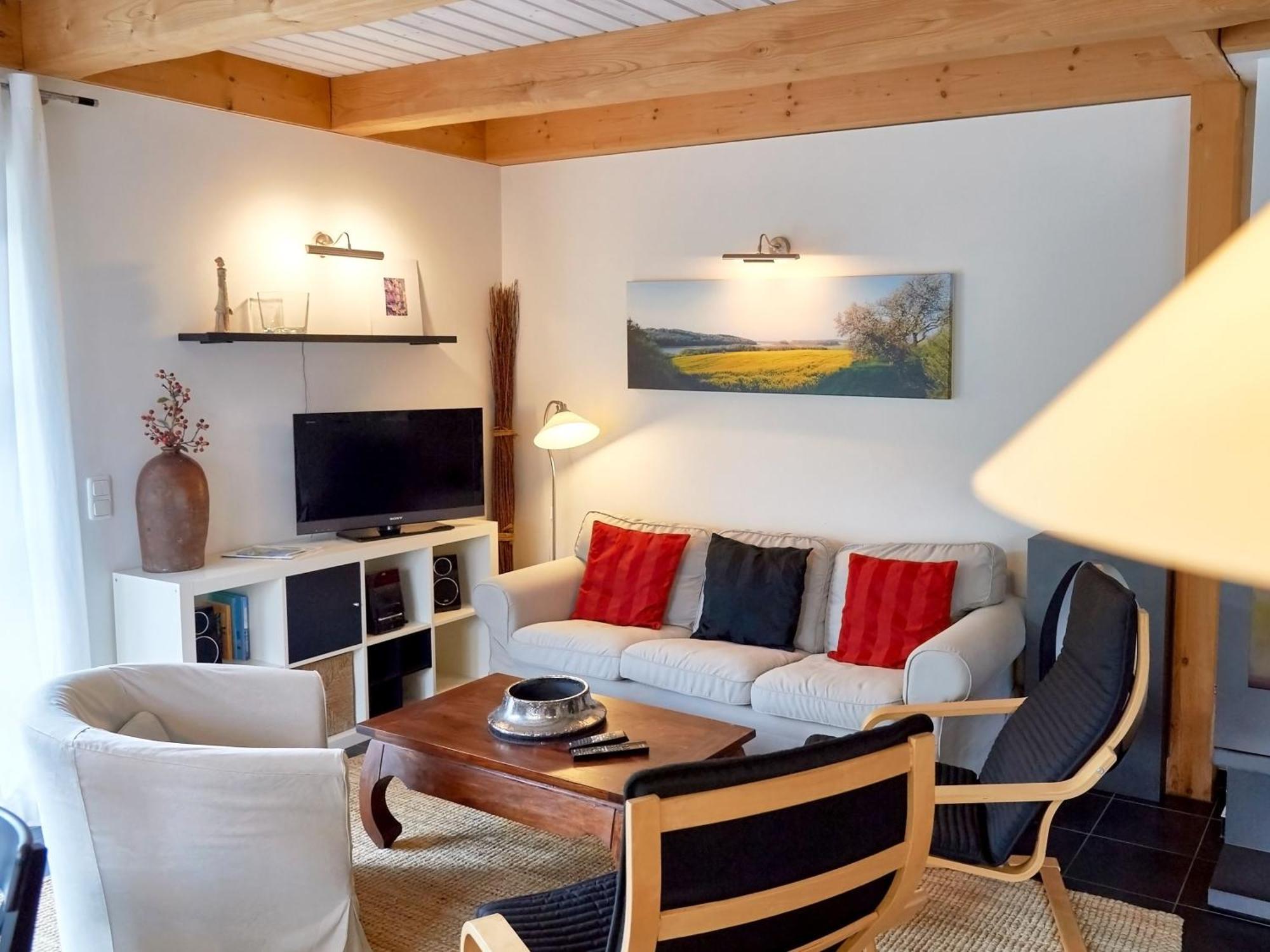 Fachwerkhaeuser Seedorf - Haushaelfte "Sophie Charlott" Mit Kamin Und Terrasse Екстер'єр фото